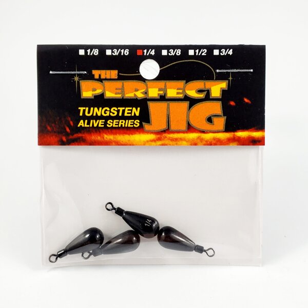 The Perfect Jig Tungsten Alive Series Dropshot Weights