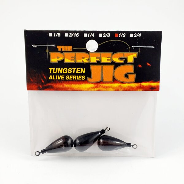 The Perfect Jig Tungsten Alive Series Dropshot Weights