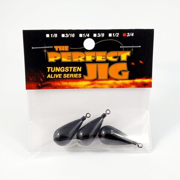 The Perfect Jig Tungsten Alive Series Dropshot Weights