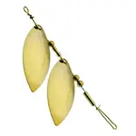 Gibbs Double Willow Leaf #1 1/4 Gold 1-pk