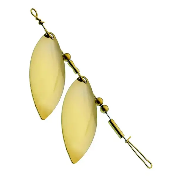 Gibbs Double Willow Leaf #1 1/4 Gold 1-pk