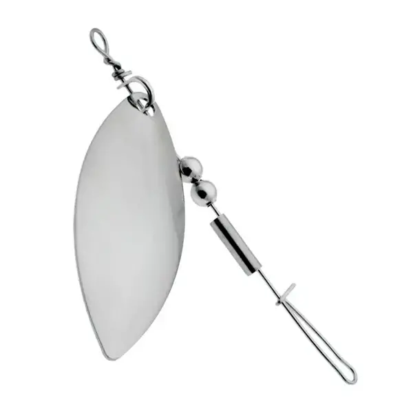 Gibbs Willow Leaf Spinner #1 3/4 Nickel 2-pk