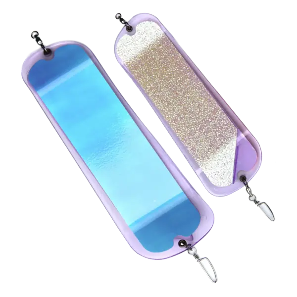 O'ki Tackle 360 Finned Flasher Jellyfish UV-MJ/Glow Crush