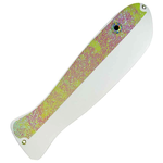 O'ki Tackle King Fisher II Flasher. White Casper Ice Glow