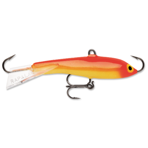 Rapala Jigging Rap. Gold Fluorescent Red 03