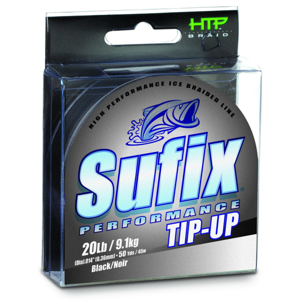 Sufix Performance Tip-Up Ice Braid 20lb 50yds