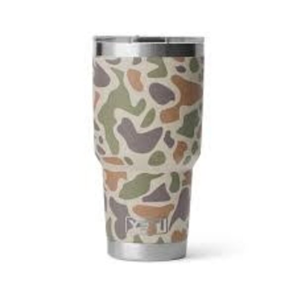 Yeti Rambler 887mL Tumbler w/Magslider Lid. Tan Camo