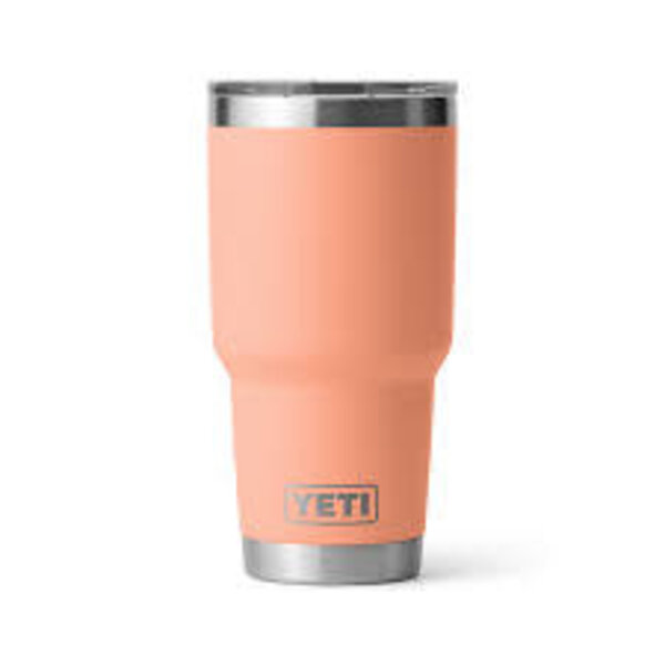 Yeti Rambler 887mL Tumbler w/Magslider Lid. Low Country Peach