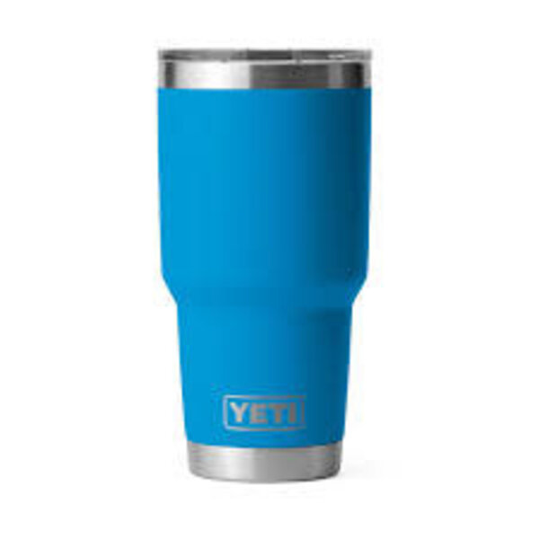 Yeti Rambler 887mL Tumbler w/Magslider Lid. Big Wave Blue