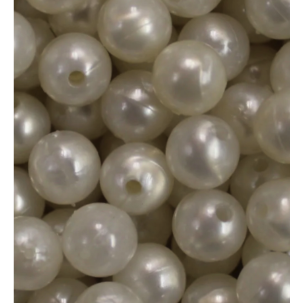 Troutbeads 8mm Pearl White