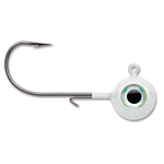 VMC Neon Moon Eye Jig. 1/4oz White 4-pk