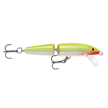 Rapala Jointed. Silver Fluorescent Chartreuse 09 3-1/2"