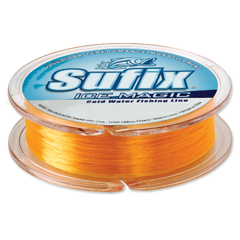 Sufix Ice Magic Mono. 6lb 100yds Neon Orange
