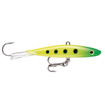 Rapala Jigging Shadow Rap. Glow Slimy Lime 2-3/4" 3/8oz