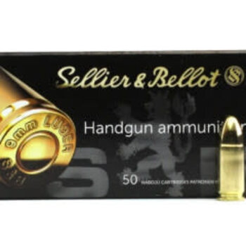 Sellier & Bellot Sellier & Bellot 124 Gr 9mm Case of a 1000 Rounds