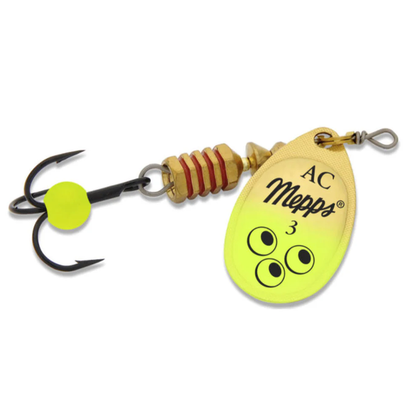 Mepps Aglia Comet Hybrid Size 3 1/4oz CHART