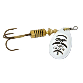 Mepps Aglia Size 1 1/8oz Silver Glow