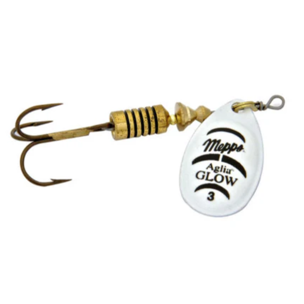 Mepps Aglia Size 3 1/4oz Silver Glow