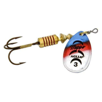 Mepps Aglia Size 4 1/3oz Sil Rainbo
