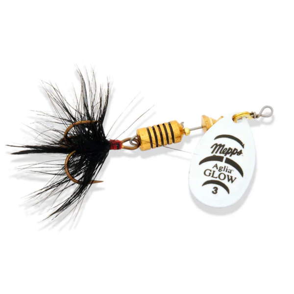 Mepps Aglia Dressed Size 3 1/4oz Silver Glow