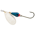Mepps Aglia Bright Size 3 1/4oz Single Hook Silver Blue