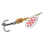 Mepps Comet Size 3 1/4oz Sil Wht Red