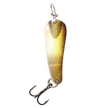 Custom Jigs&Spins Pro Series Slender Spoon. 1/4oz Gold Smelt