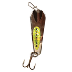 Custom Jigs&Spins Slender Spoon. 5/16oz Gold Chartreuse