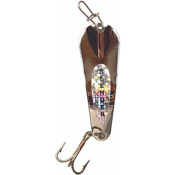 Custom Jigs&Spins Slender Spoon. 5/16oz Nickel Silver
