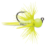 VMC Tungsten Bullfly Jig 1/32oz Glow Chartreuse (WS25)