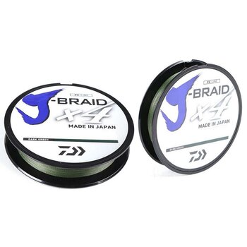 Daiwa J-Braid X4 15lb Dark Green 150yd