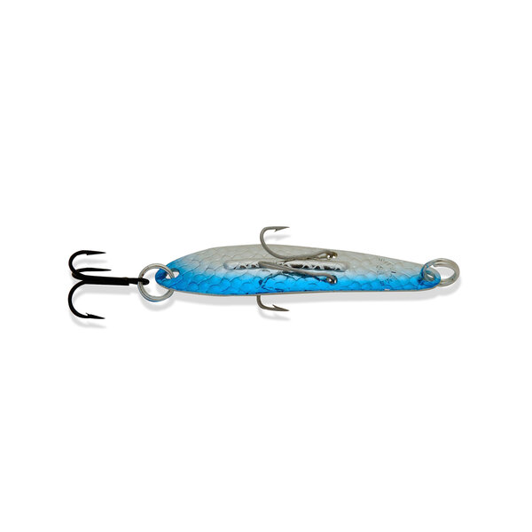 Williams Ice Jig 1/4oz Ice Jig. Electric Blue Nuwrinkle