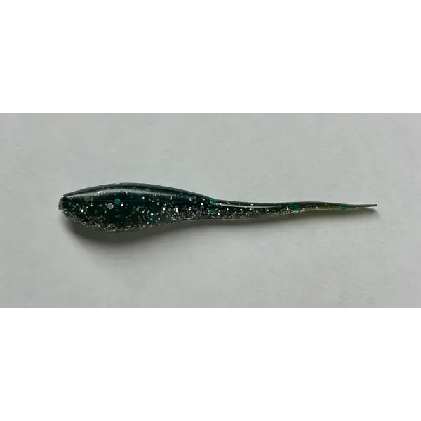 Outdoor Junkys Super Minnow Black/Silver 10-pk