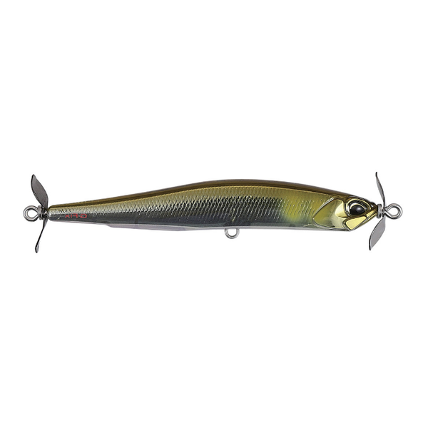 Duo Realis Spinbait 80 G-Fix. Half Mirror Ayu 3/8oz 3-1/8"