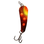 Custom Jigs&Spins Pro Series Slender Spoon. 5/16oz Nickel Sunrise Craw