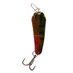 Custom Jigs&Spins Pro Series Slender Spoon. 5/16oz Gold Sour Apple Tiger