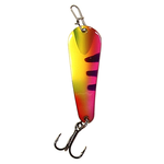 Custom Jigs&Spins Pro Series Slender Spoon. 5/16oz Gold Purple Firetiger