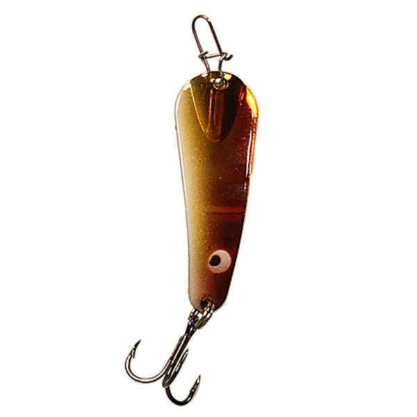 Custom Jigs&Spins Pro Series Slender Spoon. 5/16oz Gold Baby Walleye