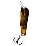 Custom Jigs&Spins Pro Series Slender Spoon. 5/16oz Gold Gold Muffin