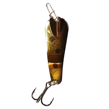 Custom Jigs&Spins Pro Series Slender Spoon. 5/16oz Gold Gold Muffin