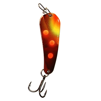 Custom Jigs&Spins Pro Series Slender Spoon. 5/16oz Gold Sunrise Craw