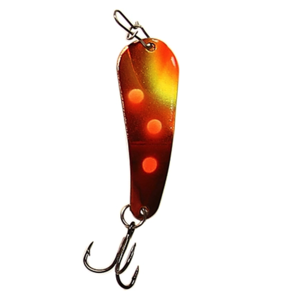 Custom Jigs&Spins Pro Series Slender Spoon. 5/16oz Gold Sunrise Craw