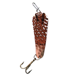 Custom Jigs&Spins Slender Spoon. 5/16oz Hammered Copper