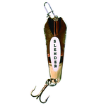 Custom Jigs&Spins Slender Spoon. 5/16oz Nickel Glow