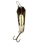 Custom Jigs&Spins Slender Spoon. 5/16oz Gold Glow