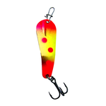 Custom Jigs&Spins Pro Series Slender Spoon. 1/4oz Nickel Circus