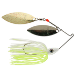 Nichols Pulsator Metal Flake 1/2oz White & Chartreuse
