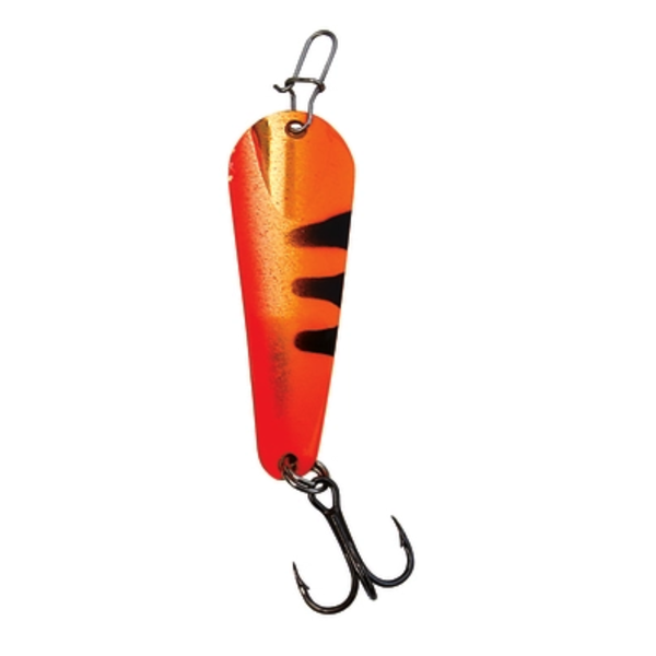 Custom Jigs&Spins Pro Series Slender Spoon. 1/4oz Nickel Tigger