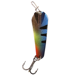 Custom Jigs&Spins Pro Series Slender Spoon. 1/4oz Nickel Electric Perch