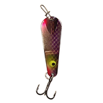 Custom Jigs&Spins Pro Series Slender Spoon. 1/4oz Gold Alewife